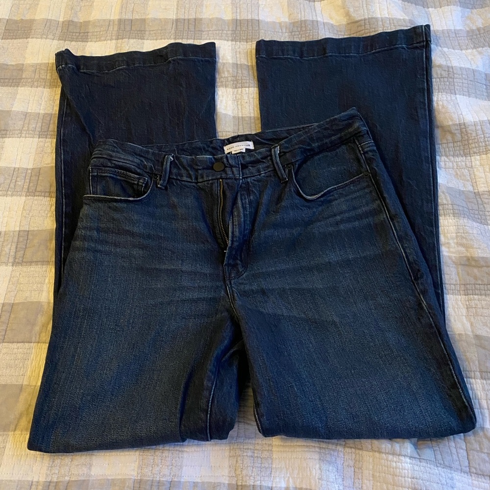 Good american flare jeans